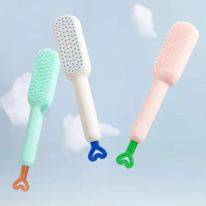 CleanComb| With Auto Detangling 3D Air Cushion