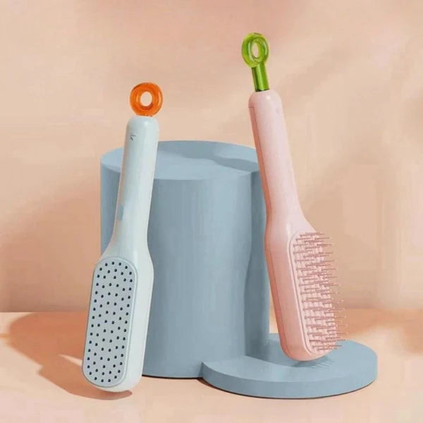 CleanComb| With Auto Detangling 3D Air Cushion