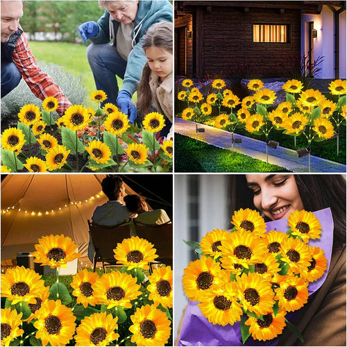 Rare Sunflower Solar Light