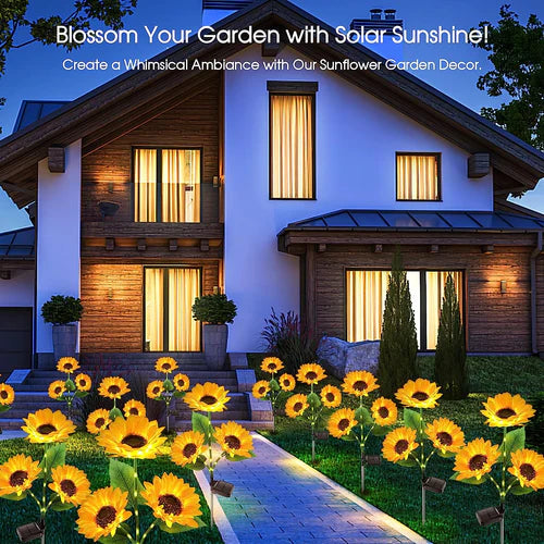 Rare Sunflower Solar Light