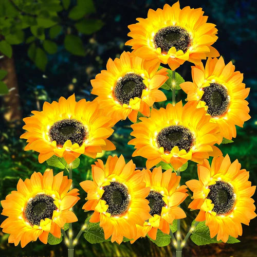 Rare Sunflower Solar Light