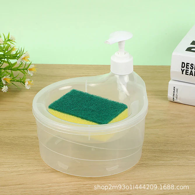 Kitchen Liquid Dispenser (Free Sponge)