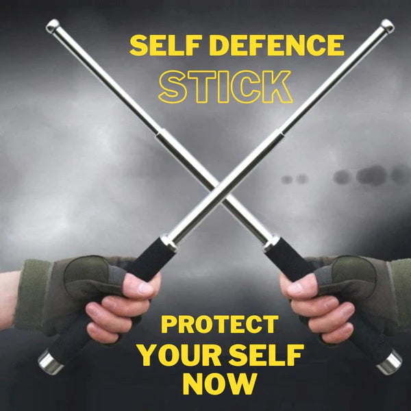 PREMIUM METAL SELF DEFENSE STICK (HEAVY METAL AND EXTENDABLE)