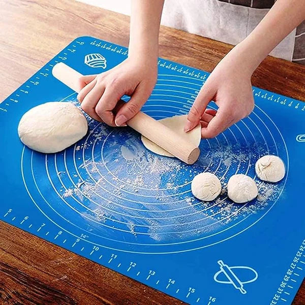 Perfect Roti Combo👌: Silicone Roti Mat & Stainless Steel Atta Dough Maker