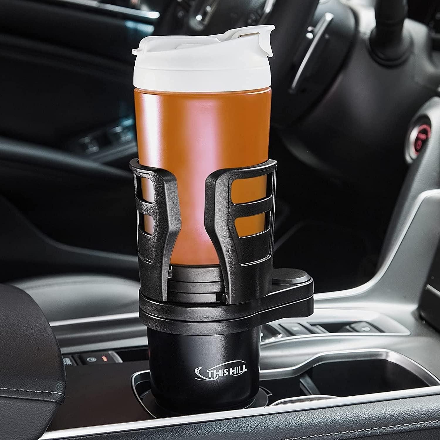 2 in 1 Multifunctional Car Drink Cup Glass Holder - 360° Rotatable