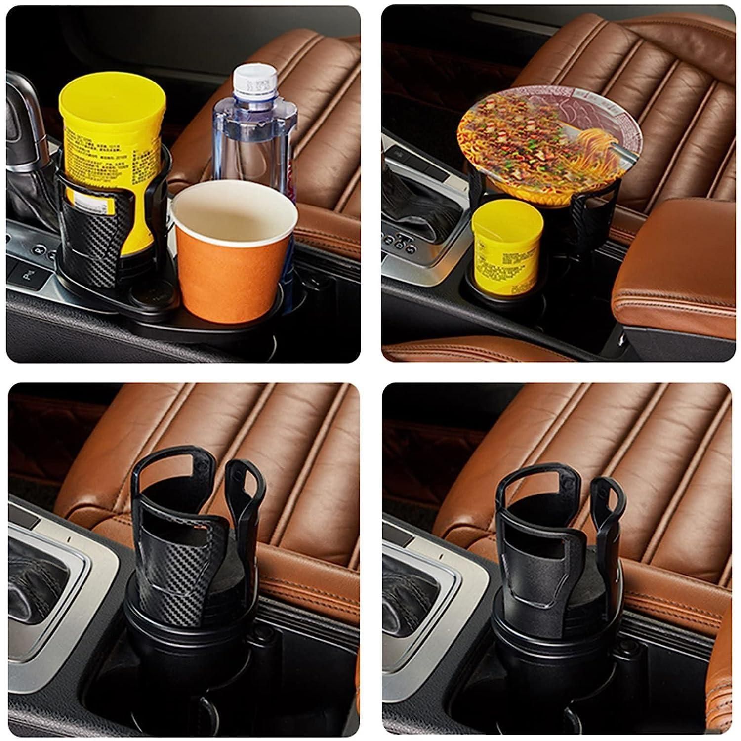 2 in 1 Multifunctional Car Drink Cup Glass Holder - 360° Rotatable